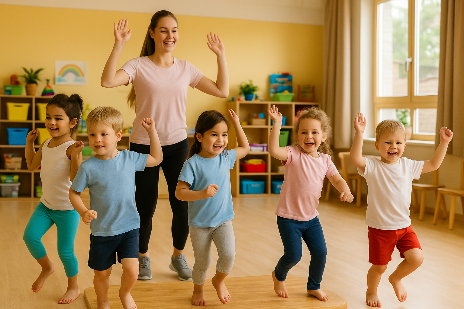 Pohybově-rytmická cvičení – středa